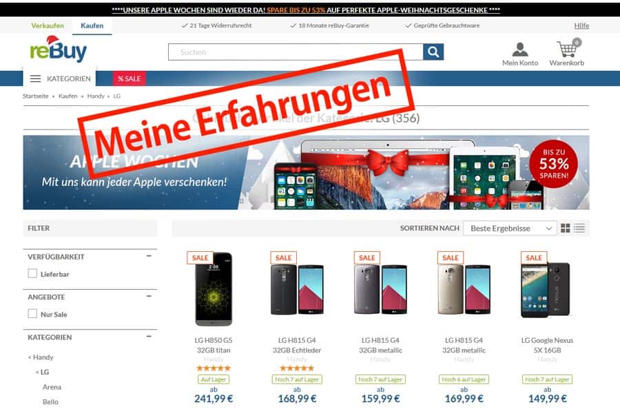 Gebrauchtes Bei Rebuy Kaufen Meine Ehrlichen Erfahrungen Netzjob